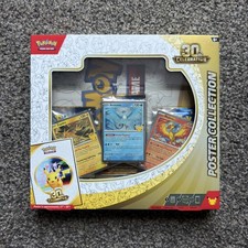 Pokémon TCG: 30th Anniversary Celebration Poster Collection Box New Sealed picture