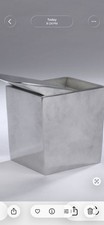 Postmodern cast aluminum table ashtray by Philippe Starck for Royalton Hotel NYC picture