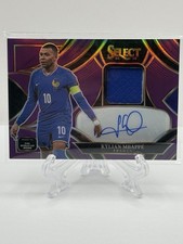 2025-26 Select FIFA Kylian Mbappe Purple Patch Auto /99 France picture