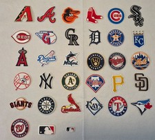 MLB Team Patch Embroidered Iron On Sew On Baseball Patches  picture