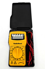 Vintage RadioShack Pocket Digital Multimeter 22-810 15 /w Case - Tested picture