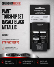 Porsche Paint Touch-up Basalt Black Metallic 91109593323C9Z picture