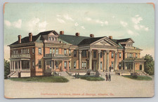 Atlanta GA Soldiers Home of Georgia Postcard Postmark 1909 picture