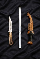 Supernatural Prop Knife Set 3pcs Angel Blade First Blade Demon Killing Replica picture