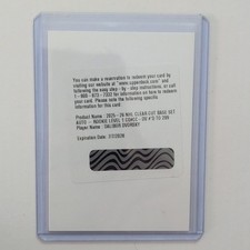 2025-26 Upper Deck Clear Cut Dalibor Dvorsky Rookie Auto #/299 (Redemption) picture