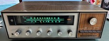 Vintage Kenwood TK-140X stereo receiver. Metal case/woodgrai. Recently serviced. picture