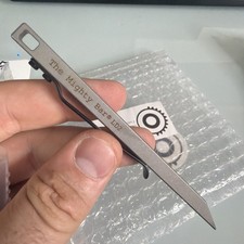 The Mighty Bar Long Edition Pry Bar - Stainless Steel Pocket Clip LD2 picture