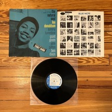 Lou Donaldson: The Natural Soul LP Vinyl US Blue Note Mono 1963 Hype Sticker VG+ picture