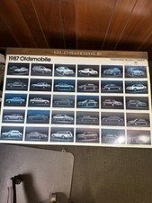 Rare 1987 Oldsmobile advertising pictures of 1987 Oldsmobile line up picture