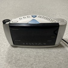 Emerson Research Smart Set CKS3516 Alarm Clock AMFM Radio Time Projector Tested picture