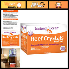 Reef Aquarium Salt Mix for 200 Gallons - Instant Ocean Reef Crystals, Premium Qu picture
