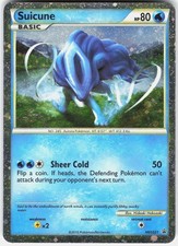 Pokemon Suicune HGSS21 Promo HGSS Black Star Promos Pokemon Near Mint picture