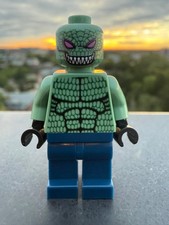Lego batman 1 croc UV printed custom sand green (2006) picture