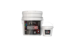 BP: Single Shot |100% Solids Epoxy Kit BLACK (3 Gallons) Concrete, Wood & more picture