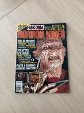 1988 Fangoria Presents Best & Bloodiest Horror Video 1 Freddy Krueger Magazine picture