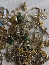 Vintage Jewelry Lot 3+ Lbs GIVENCHY TRIFARI MONET VENDOME signed Estate Lot picture