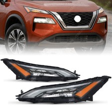 Pair For 2021-2024 Nissan Rogue Daytime Running Light Signal Head Lamp Headlight picture