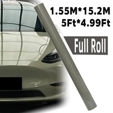 5FTx50FT PET High Gloss Crystal Armor Green Automotive Vinyl Wrap US Stock picture