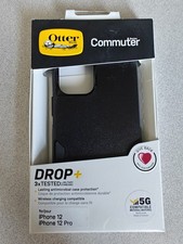 OTTERBOX 77-65405 Commuter Series Fitted Case for iPhone 12/12 Pro - Black picture