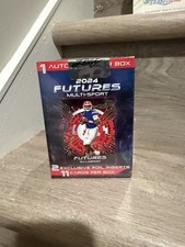 LEAF 2024 FUTURES MULTI-SPORT BLASTER BOX, 1 AUTOGRAPH  SEALED NEW picture