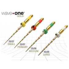 WaveOne Gold Endodontic Rotary File For Root Canal 21, 25 & 31mm  By Dentsply picture