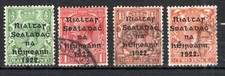 Ireland 1922 GB opt values to 2d SG 47-50 FU CDS picture