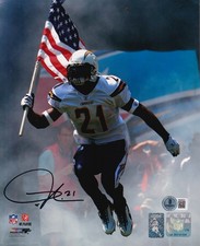 LaDainian Tomlinson Signed San Diego Chargers Photo (Beckett BAS) NFL picture