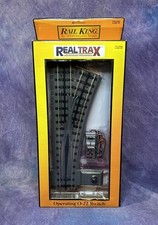 MTH Rail King 40-1020 Real Trax Operating O-72 Right Hand Switch O Scale picture
