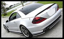 2003-11 Mercedes SL500 SL600 SL55 AMG SL63 SL65 R230 3pc rear Skirts Made USA picture