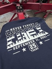 FDNY Fire department 9/11 NY Shirt Never Forget Multiple Colors and Sizes picture