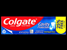 Colgate Cavity Protection Fluoride Toothpaste Fights Cavities, Mint 5 oz picture