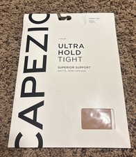 Capezio Girls' Hold and Stretch Stirrup Tight  Girls  Medium  #N145C Suntan picture