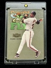 BARRY BONDS 1999 Skybox Metal Universe - Caught on the Fly #246 picture
