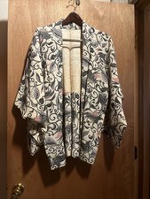 silk vintage japanese kimono haori jacket picture