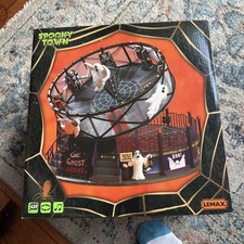 New Halloween Lemax Motion Spooky Town Ghost Around Adventure 2017 74221 picture