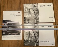 2015 GMC Sierra 1500 2500 3500 Owners Manual Set  picture