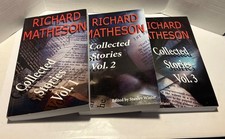 3 Paperbacks RICHARD MATHESON: Collected Stories Vol. 1, 2 & 3 (Stanley Wiater) picture