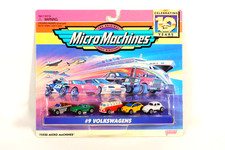 1996 Micro Machines Volkswagen #9 Volkswagens 75030 Micro Machines Cars SEALED picture