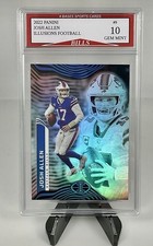 2022 Panini Illusions Josh Allen Buffalo Bills  Card #9 picture