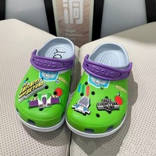 Children Buzz Lightyear Clog Crocs Classic Kids Toddlers New With Tag picture