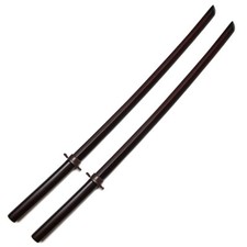 E-BOGU Pair of Handcrafted Red Oak Bokken (39