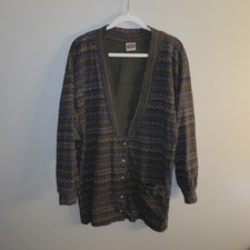 Action Gear Sportswear Womens Vintage Cardigan Button Shirt Size (M) Western picture