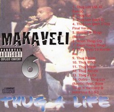 Makaveli 6: Thug 4 Life [CD] 2Pac, The Outlawz (RARE MAKAVELI ERA) picture