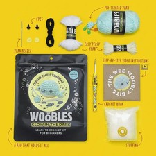 Woobles Diego the Stingray Crochet Kit Glow in the Dark Beginners picture
