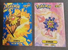 STARYU X STARMIE LOT - POKEMON KANTO CARDS TOP POKEDEX CCG FOIL picture