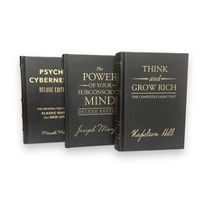 3 X THINK AND GROW RICH & THE POWER OF SUBCONSCIOUS MIND & PSYCHO-CYBERNETICS picture