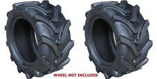 TWO 16X7.50-8 OTR Lawn Trac Bar R-1 Lug Tires 4 ply Rated Heavy Duty picture