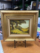VINTAGE 1981 ARTISTIC INTERIORS CERTIFIED ORIGINAL OIL PAINTING E MARSHALL FRAME picture