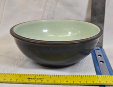 Denby-Langley ENERGY  Soup/Cereal Bowl Celedon/Charcoal  7