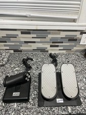 Vintage CH Products Flight Sim Pedals & Throttle Controller Bundle DB15 Gameport picture